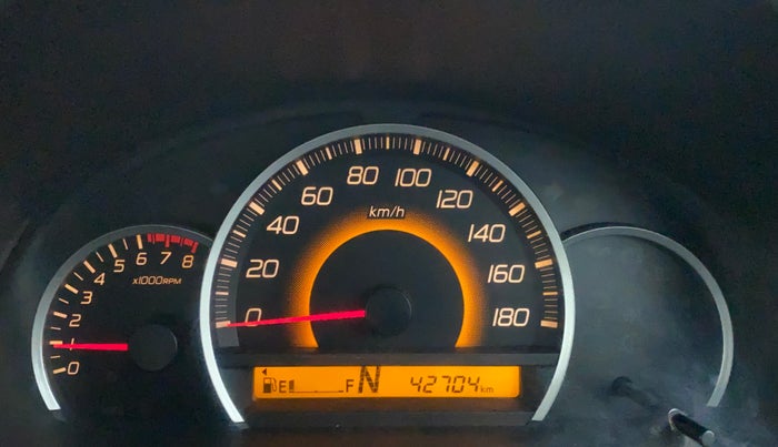 2016 Maruti Wagon R 1.0 VXI AMT, Petrol, Automatic, 42,704 km, Odometer Image