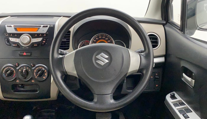 2016 Maruti Wagon R 1.0 VXI AMT, Petrol, Automatic, 42,704 km, Steering Wheel Close Up