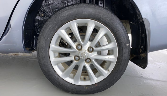 2013 Toyota Etios V SP, Petrol, Manual, 36,336 km, Left Rear Wheel