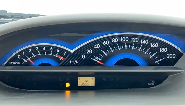 2013 Toyota Etios V SP, Petrol, Manual, 36,336 km, Odometer Image