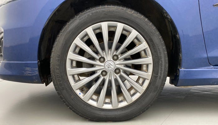 2017 Maruti Ciaz S 1.3 SHVS, Diesel, Manual, 31,634 km, Left Front Wheel