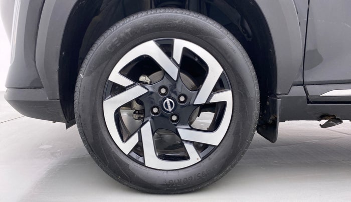 2021 Nissan MAGNITE XV PRM. TURBO . MT PETROL, Petrol, Manual, 9,032 km, Left Front Wheel