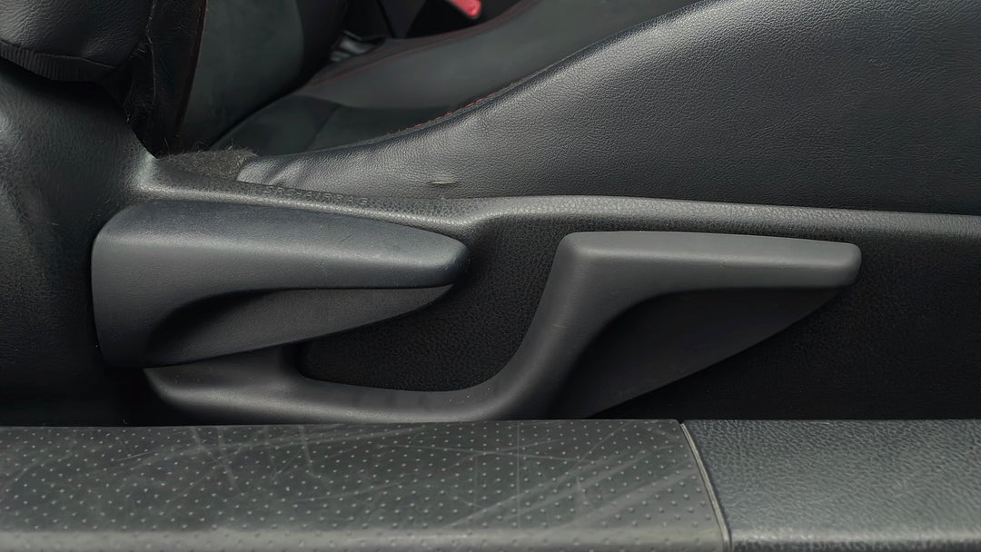 Drivers Side Adjustment Panel