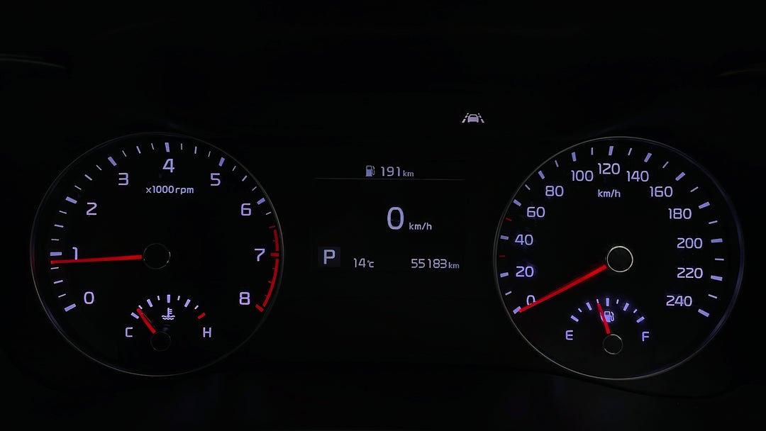 2020 Kia Cerato S, Automatic, 55183 km, Odometer View