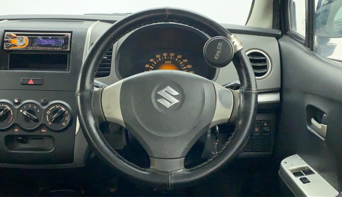 2012 Maruti Wagon R 1.0 LXI, CNG, Manual, 86,615 km, Steering Wheel Close Up