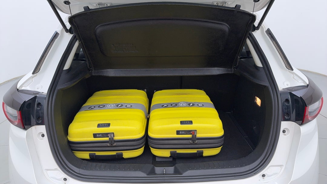 Boot Inside View with Luggage