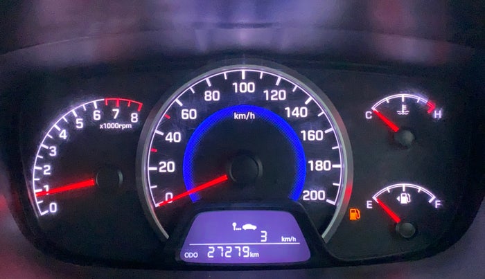 2018 Hyundai Grand i10 SPORTZ 1.2 KAPPA VTVT, Petrol, Manual, 27,339 km, Odometer Image