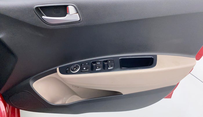 2018 Hyundai Grand i10 SPORTZ 1.2 KAPPA VTVT, Petrol, Manual, 27,339 km, Driver Side Door Panels Control