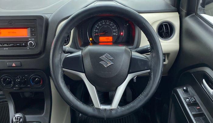 2020 Maruti New Wagon-R VXI 1.0, Petrol, Manual, 6,648 km, Steering Wheel Close Up