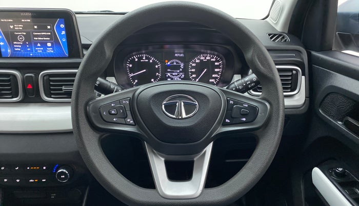 2021 Tata PUNCH ACCOMPLISHED DAZZLE PACK MT, Petrol, Manual, 11,070 km, Steering Wheel Close Up