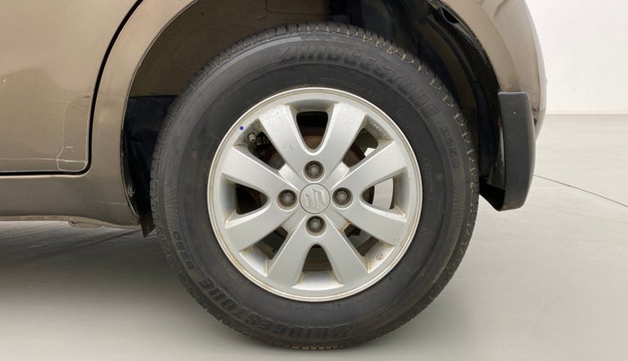 2010 Maruti Ritz ZXI, Petrol, Manual, 54,604 km, Left Rear Wheel