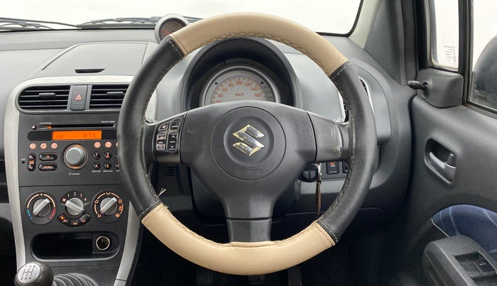 2010 Maruti Ritz ZXI, Petrol, Manual, 54,604 km, Steering Wheel Close Up