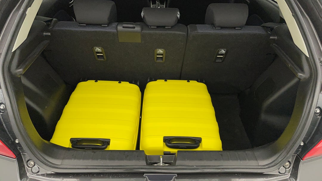 Boot Inside View with Luggage