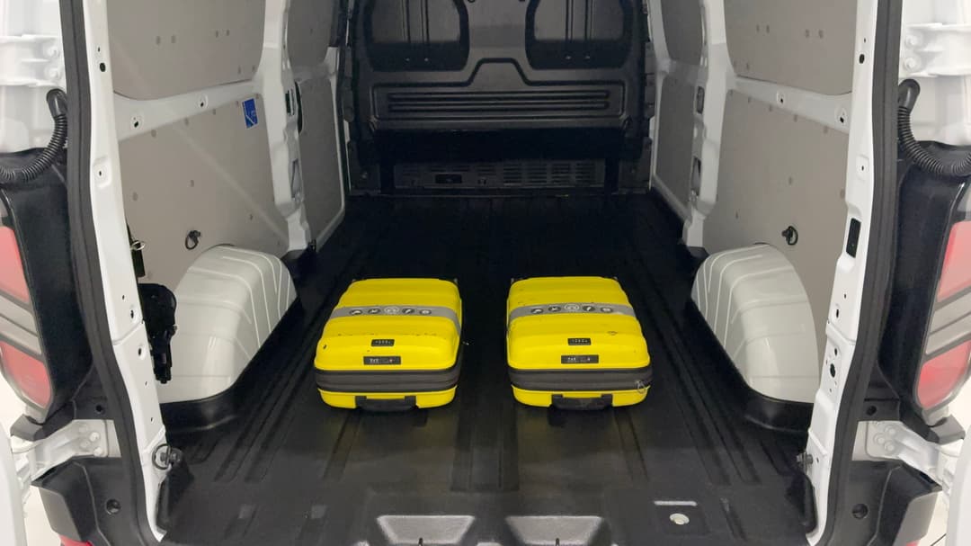2025 Ford Transit Custom Trail (lwb), Automatic, 15877 km, Boot Inside View with Luggage