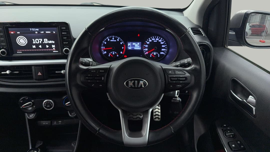 2018 Kia Picanto Gt-line, Automatic, 49329 km, Steering Wheel Close-up