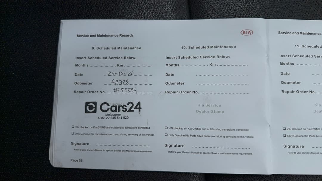 2018 Kia Picanto Gt-line, Automatic, 49329 km, Service History