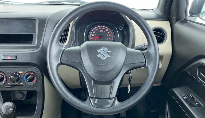2019 Maruti New Wagon-R LXI 1.0 L, Petrol, Manual, 3,619 km, Steering Wheel Close Up