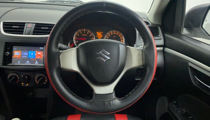 2015 Maruti Swift VXI, Petrol, Manual, 73,113 km, Steering Wheel Close Up