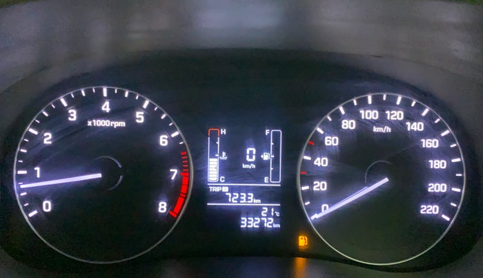 2017 Hyundai Creta SX PLUS 1.6 PETROL, Petrol, Manual, 33,272 km, Odometer Image