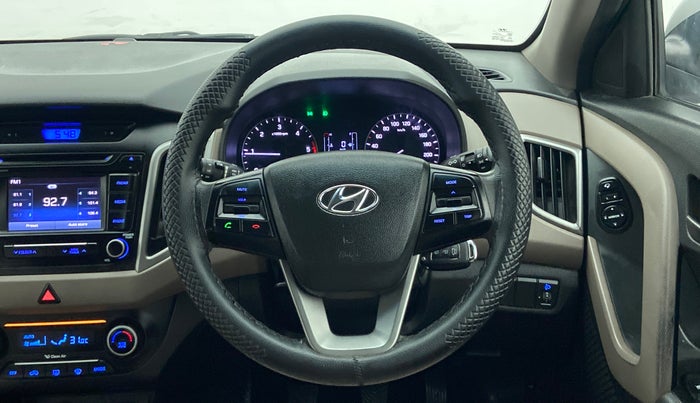 2017 Hyundai Creta 1.6 SX CRDI, Diesel, Manual, 1,24,196 km, Steering Wheel Close Up