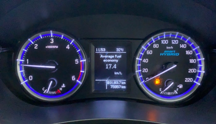 2018 Maruti S Cross ZETA 1.3 SHVS, Diesel, Manual, 76,042 km, Odometer View