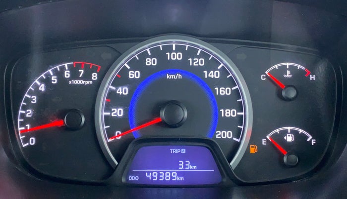 2017 Hyundai Grand i10 ASTA 1.2 (O) VTVT, Petrol, Manual, 49,649 km, Odometer Image