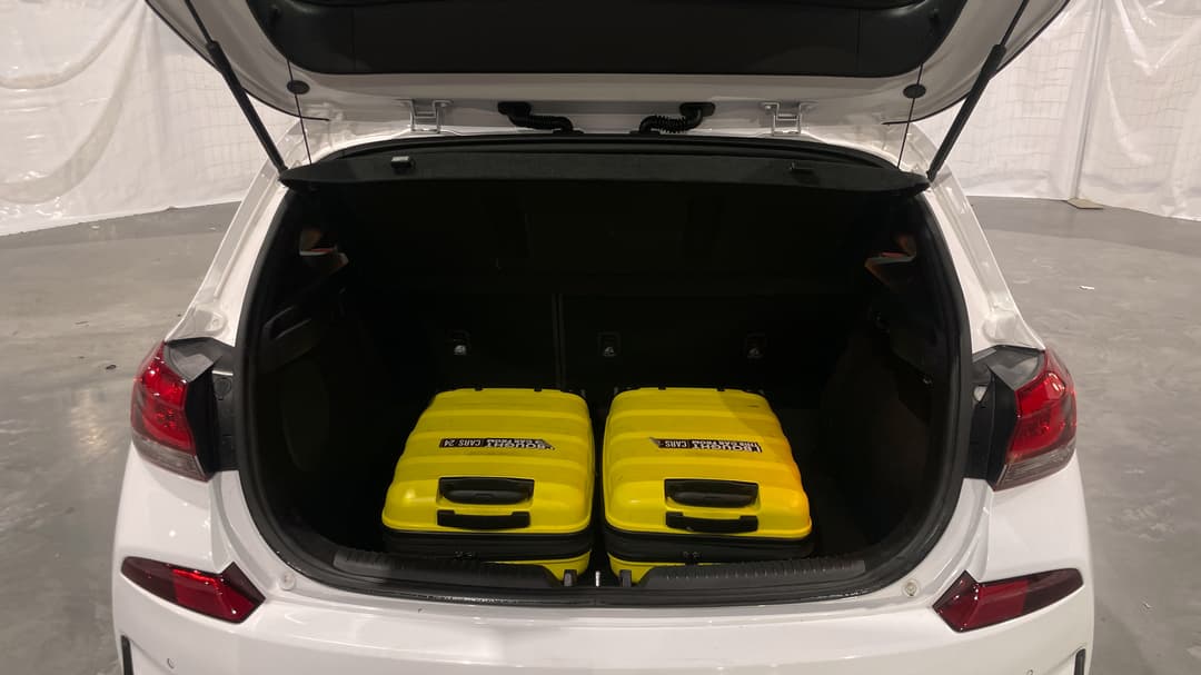 2022 Hyundai i30 N Line Premium, Automatic, 81339 km, Boot Inside View with Luggage