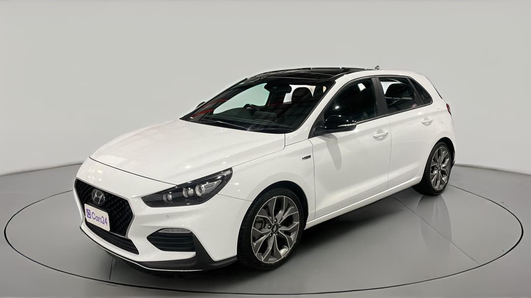 2022 Hyundai i30 N Line Premium, Automatic, 81339 km, Left Front Diagonal (45- Degree) View
