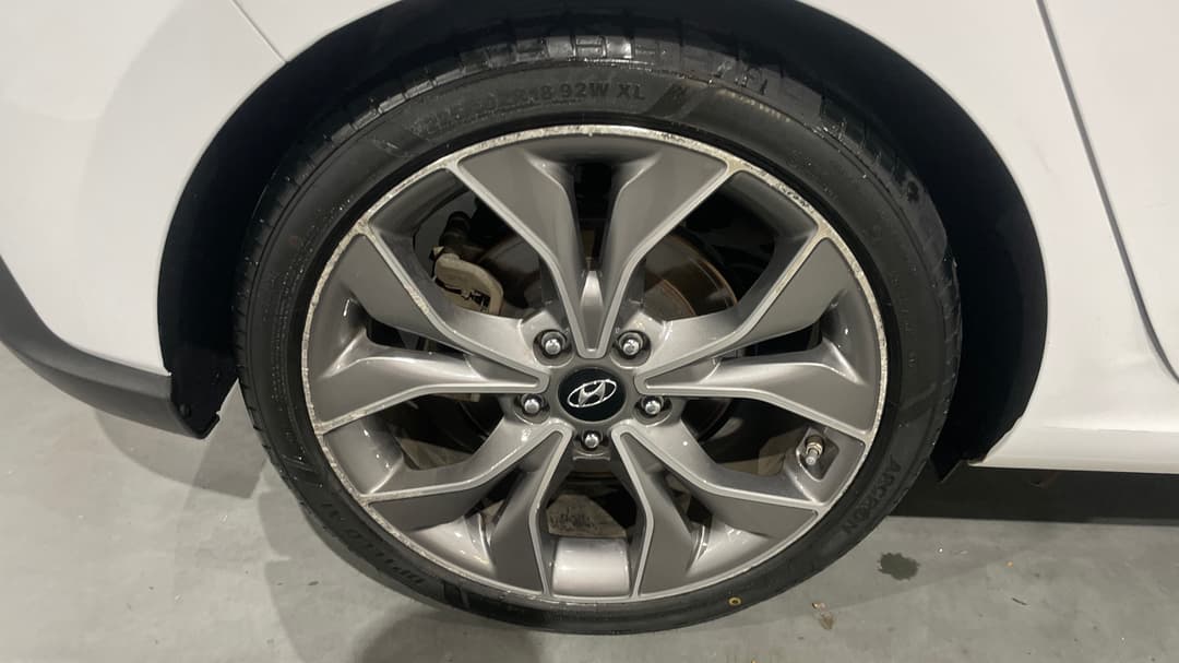 2022 Hyundai i30 N Line Premium, Automatic, 81339 km, Right Rear Wheel