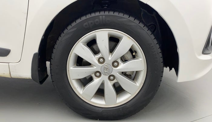 2014 Hyundai Xcent S (O) 1.2, Petrol, Manual, 80,250 km, Right Front Wheel