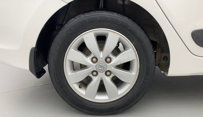 2014 Hyundai Xcent S (O) 1.2, Petrol, Manual, 80,250 km, Right Rear Wheel
