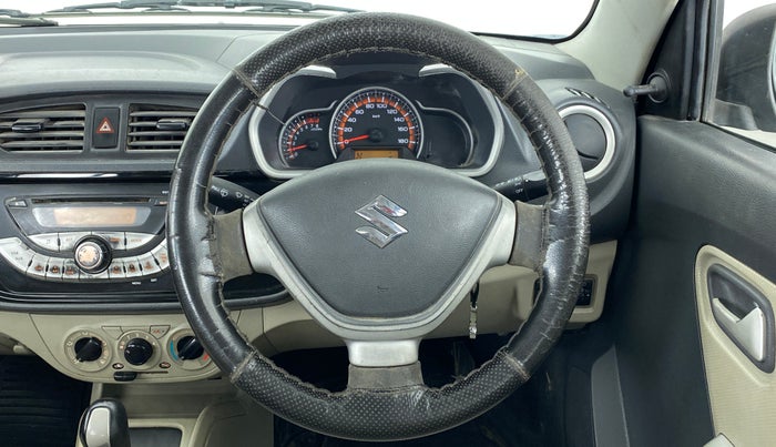 2015 Maruti Alto K10 VXI AMT, Petrol, Automatic, 63,079 km, Steering Wheel Close Up