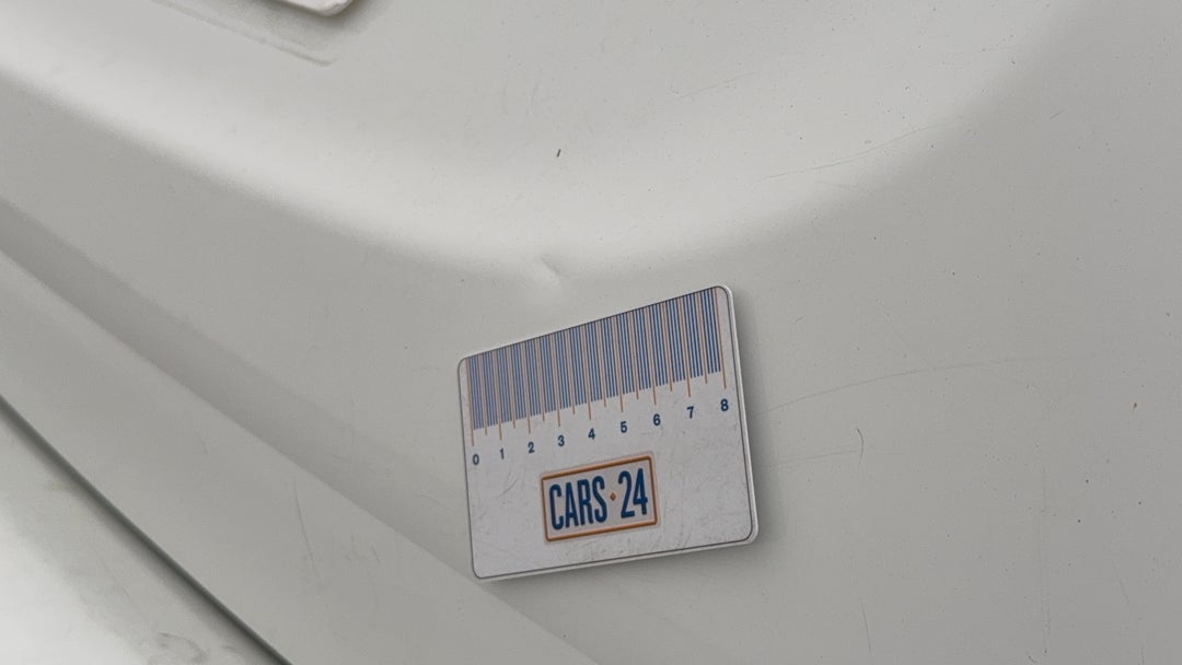 Boot / Tailgate Tailgate Dent