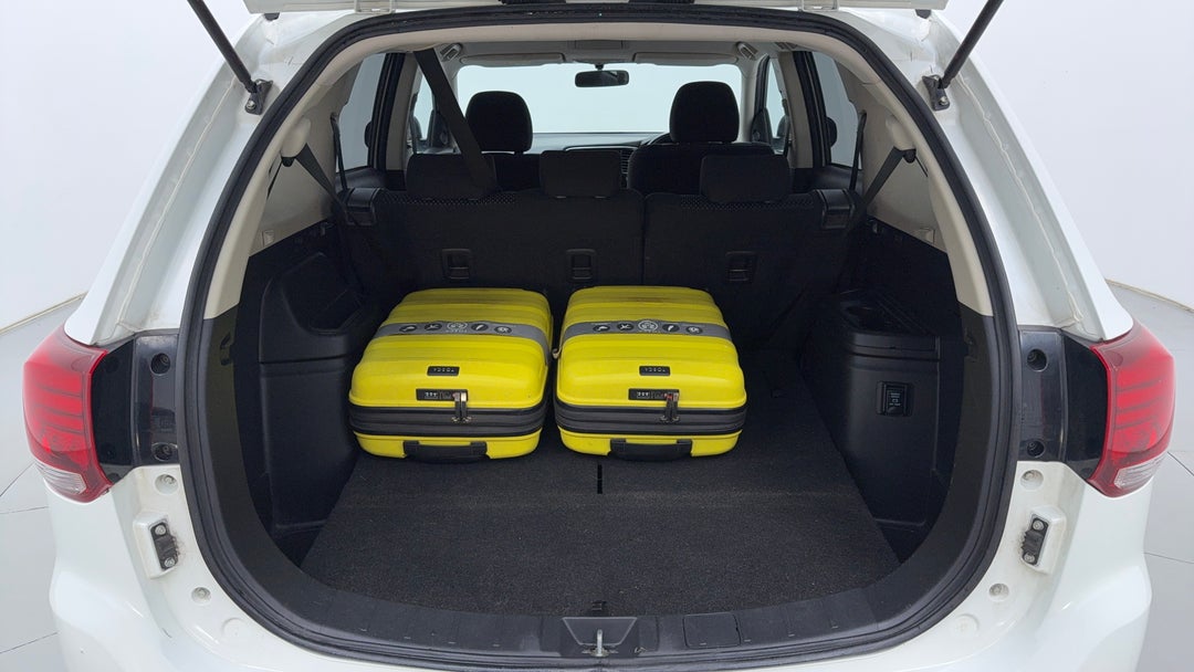 Boot Inside View with Luggage