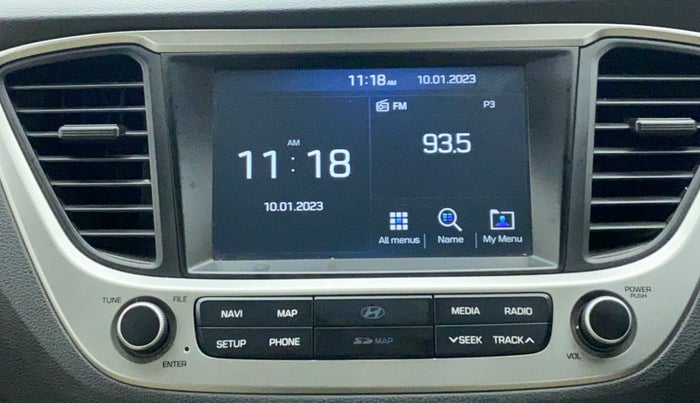 2019 Hyundai Verna 1.6 CRDI SX, Diesel, Manual, 39,796 km, Infotainment System
