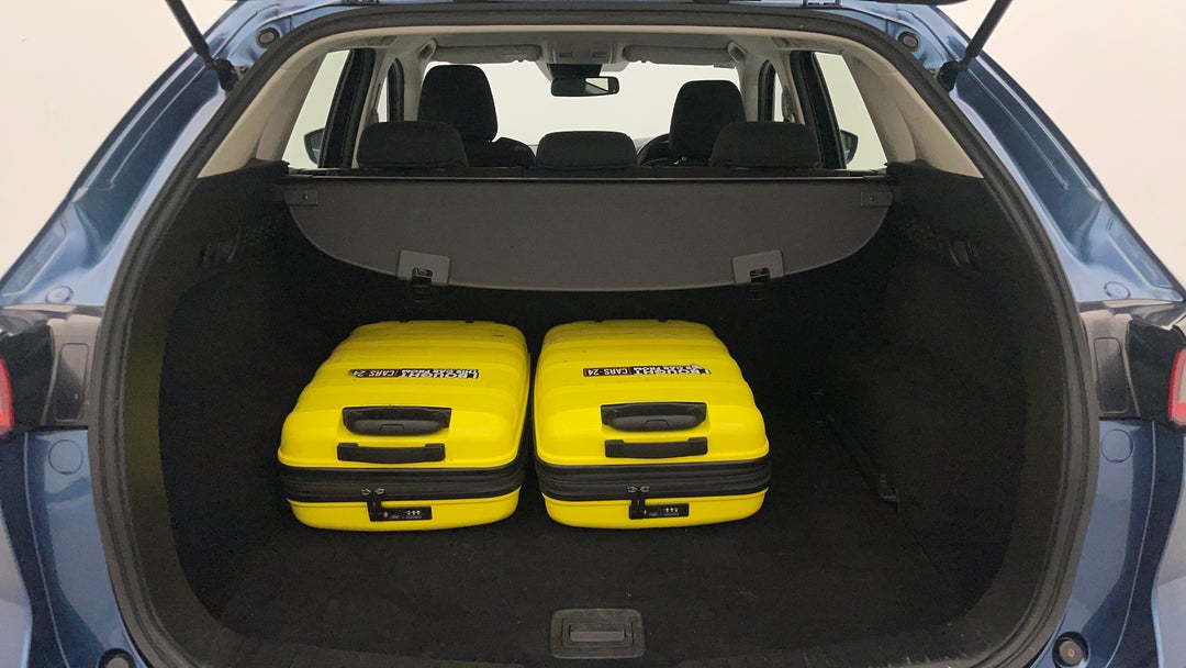 Boot Inside View with Luggage