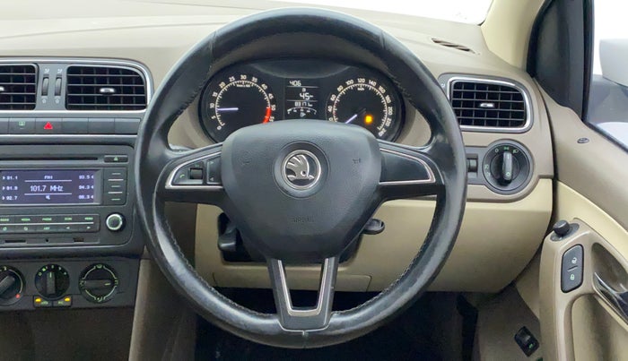 2014 Skoda Rapid 1.5 TDI CR AMBITION PLUS, Diesel, Manual, 83,171 km, Steering Wheel Close Up