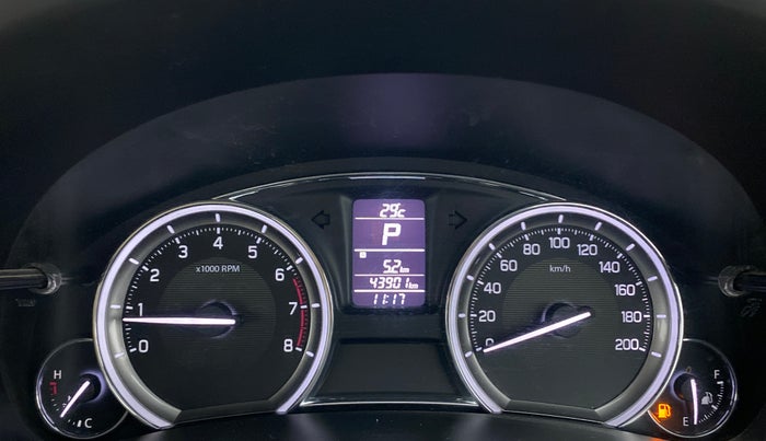2016 Maruti Ciaz ZXI AT, Petrol, Automatic, 44,476 km, Odometer Image
