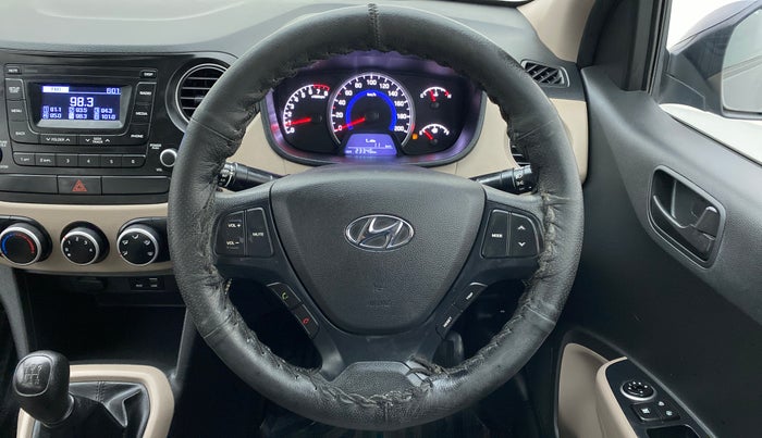 2019 Hyundai Grand i10 MAGNA 1.2 VTVT, Petrol, Manual, 23,398 km, Steering Wheel Close Up