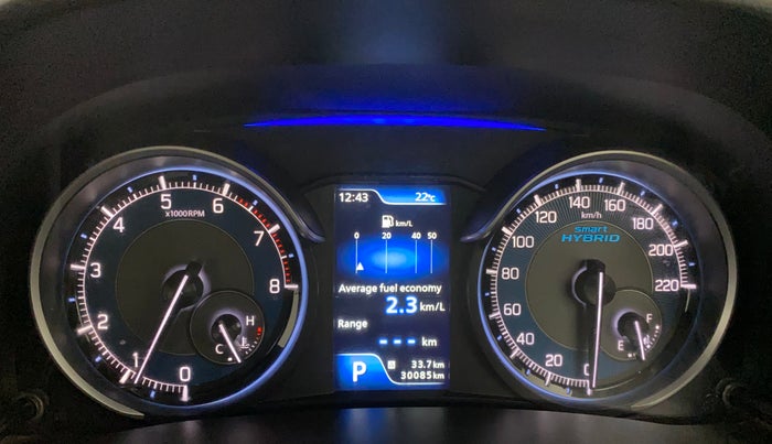 2019 Maruti XL6 ALPHA AT, Petrol, Automatic, 30,084 km, Odometer Image