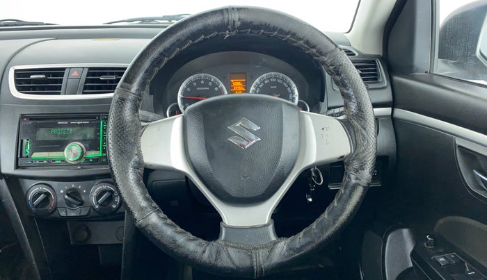 2013 Maruti Swift VXI D, Petrol, Manual, 69,954 km, Steering Wheel Close Up