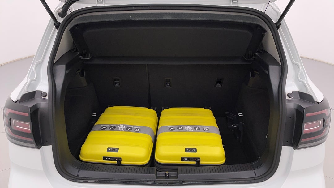 Boot Inside View with Luggage