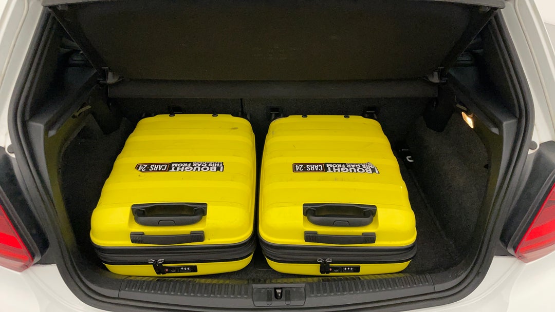 Boot Inside View with Luggage