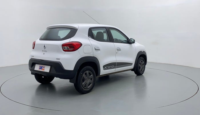 2018 Renault Kwid RXT 1.0 EASY-R AT OPTION, Petrol, Automatic, 7,242 km, Right Back Diagonal