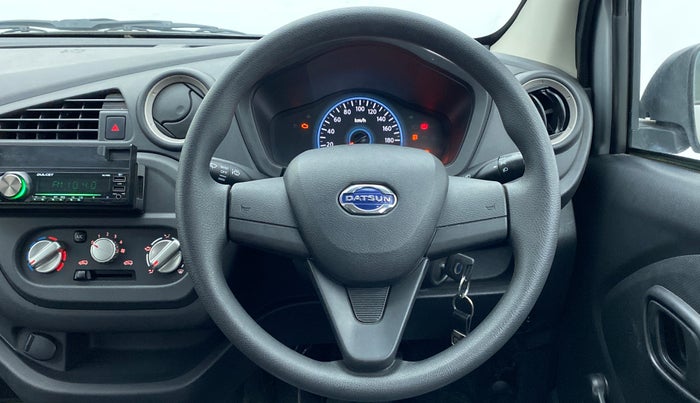 2018 Datsun Redi Go A, Petrol, Manual, 4,999 km, Steering Wheel Close Up