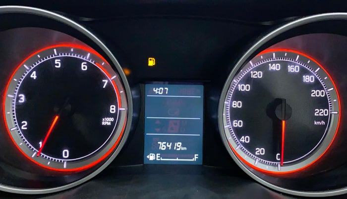 2020 Maruti Swift VXI, Petrol, Manual, 76,419 km, Odometer Image