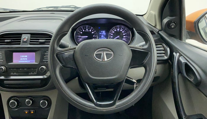 2018 Tata Tiago XTA PETROL, CNG, Automatic, 91,679 km, Steering Wheel Close Up