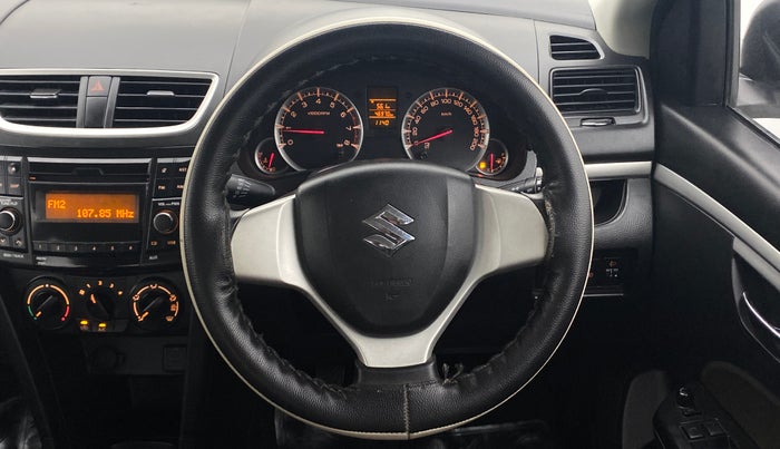 2017 Maruti Swift VXI D, Petrol, Manual, 47,182 km, Steering Wheel Close Up