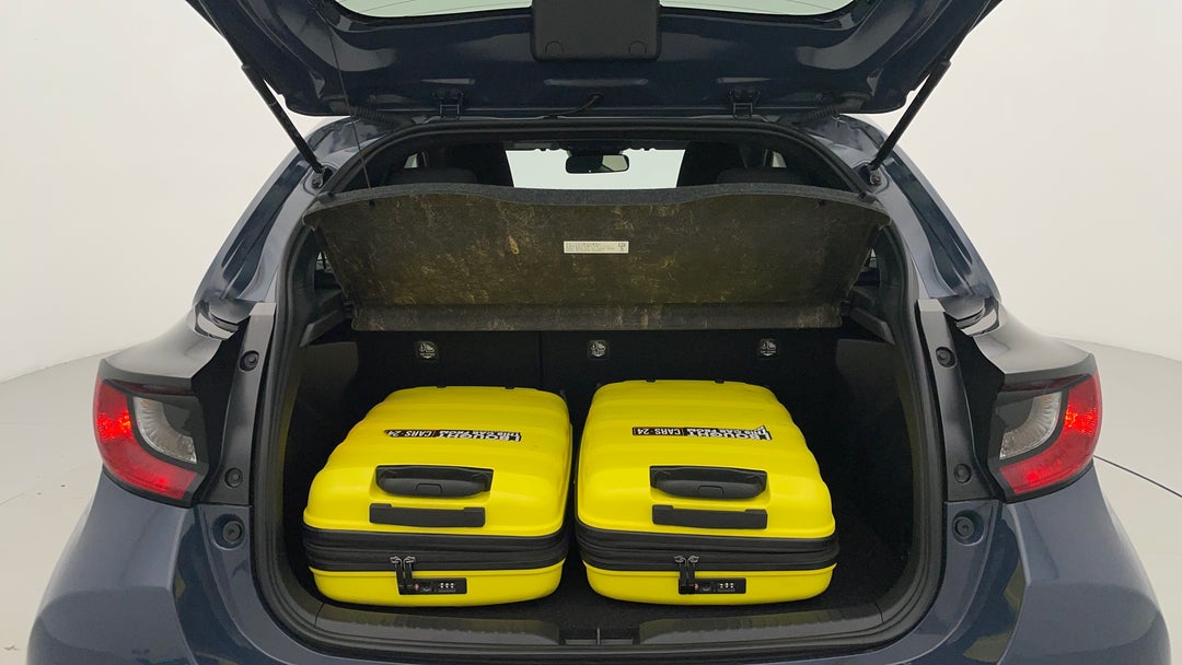Boot Inside View with Luggage