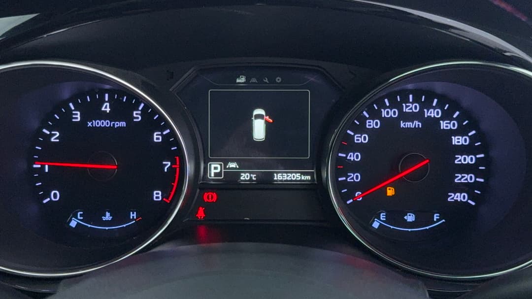 2016 Kia Carnival Platinum, Automatic, 163205 km, Odometer View